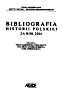 Bibliografia historii polskiej za rok 2005 (InstytutHistorii - Pracownia Bibliografii Biecej)