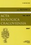 Acta Biologica Cracoviensia series Botanica, vol. 49/2 (2007)