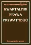 Kwartalnik Prawa Prywatnego za lata 1992-1997 / cena za zeszyt archiw. [podaj nr zeszytu w uwagach]