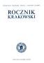 Rocznik Krakowski, tom 89 (2023). Kraków MMXXIII ~ NOWOŚĆ ~
